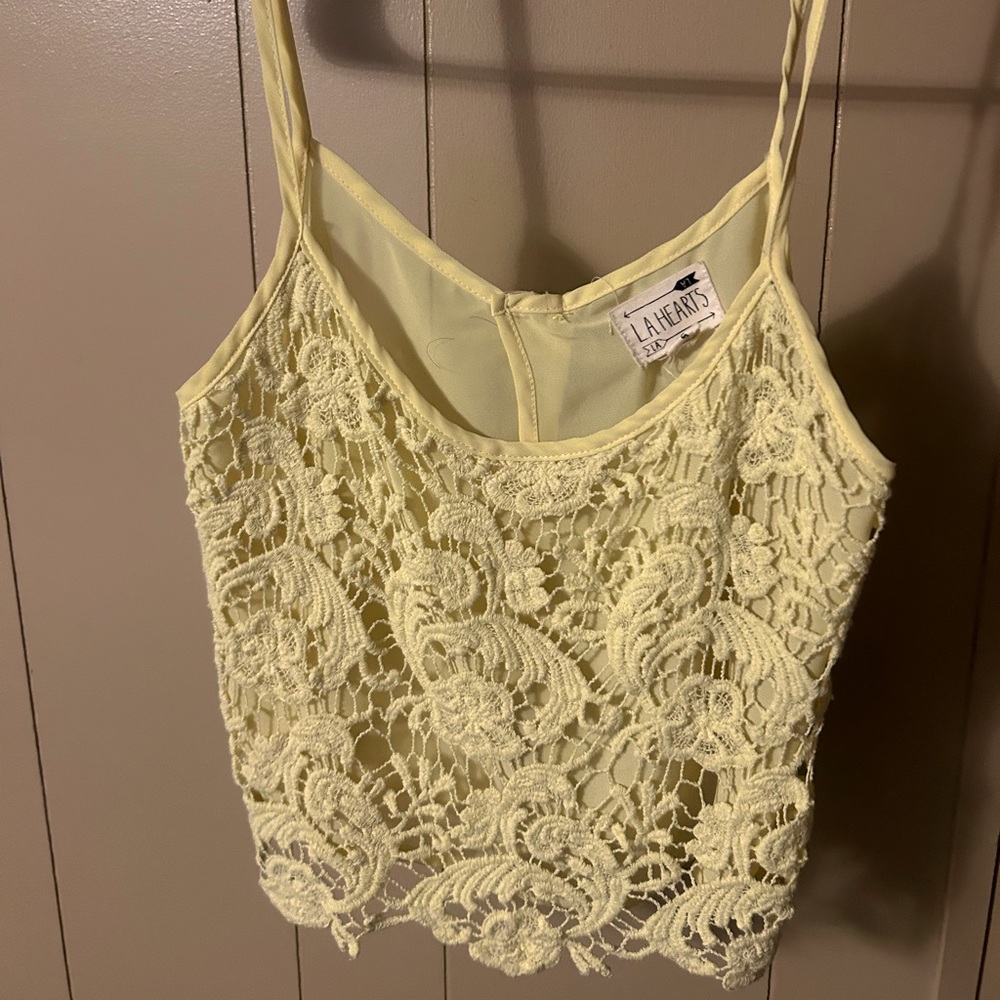 LA Hearts tank top